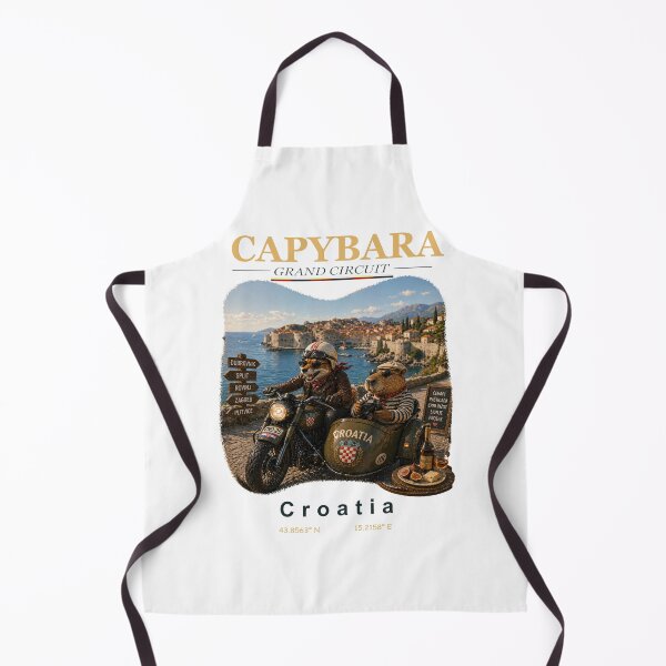 Item preview, Capybara Grand Circuit - Croatia designed and sold by NAJURE.