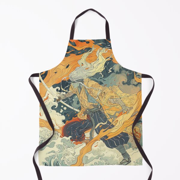 Item preview, A Japanese samurai who uses fire magic designed and sold by whiteblackcat.