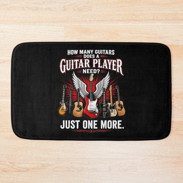 Item preview, How many guitars does a guitar player need Just one more  designed and sold by zoes-ink.