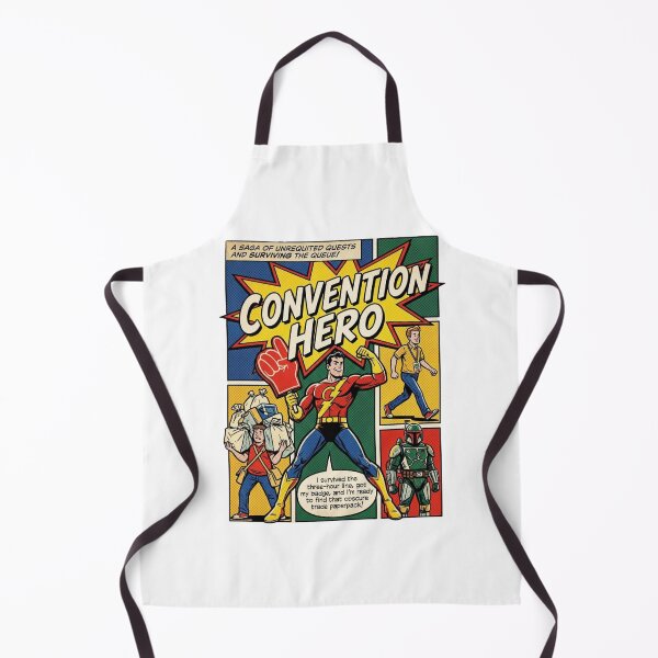 Item preview, Convention Hero Retro Comic Convention Humor Shirt designed and sold by Fantsy-world.