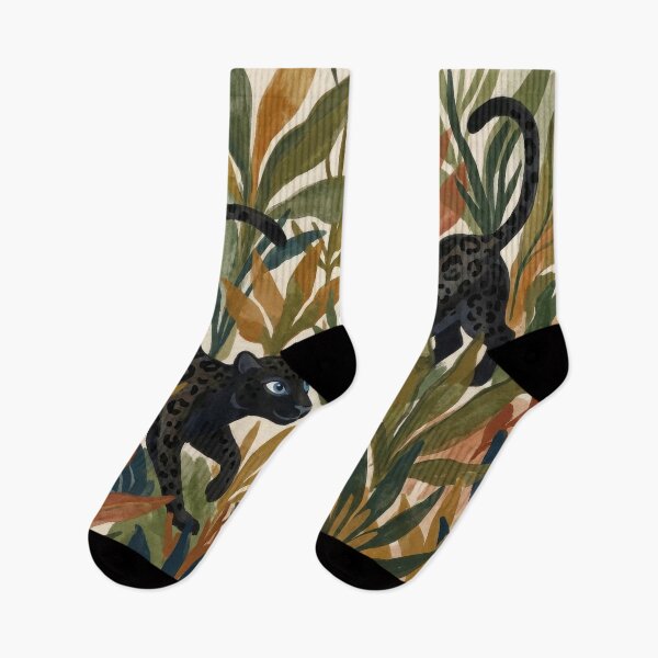 Item preview, Curious Leopards Among Leaves designed and sold by mmartabc.