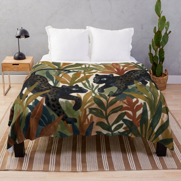 Item preview, Curious Leopards Among Leaves designed and sold by mmartabc.