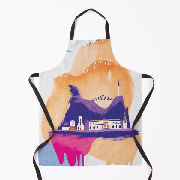 Artikelvorschau, Düsseldorf germany watercolor mix entworfen und verkauft von soartshop.