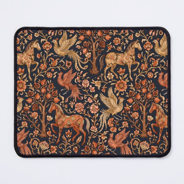 Item preview, Dark Botanical Horse Garden designed and sold by mmartabc.