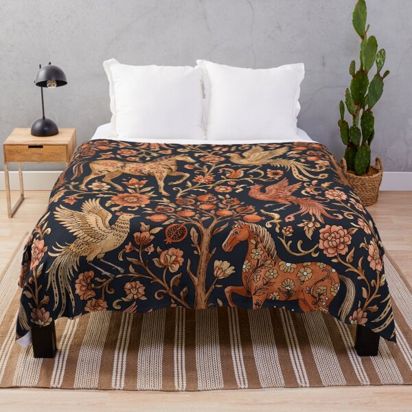 Item preview, Dark Botanical Horse Garden designed and sold by mmartabc.