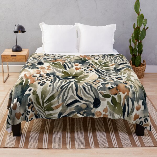 Item preview, Safari Watercolor Jungle Mix designed and sold by mmartabc.