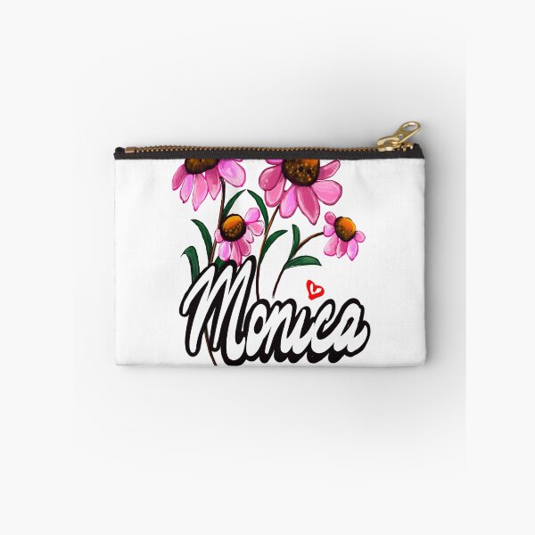 Item preview, Monica with flowers The top 10 best Personalized Custom Name gift ideas for girls and women named Monica designed and sold by Artonmytee.