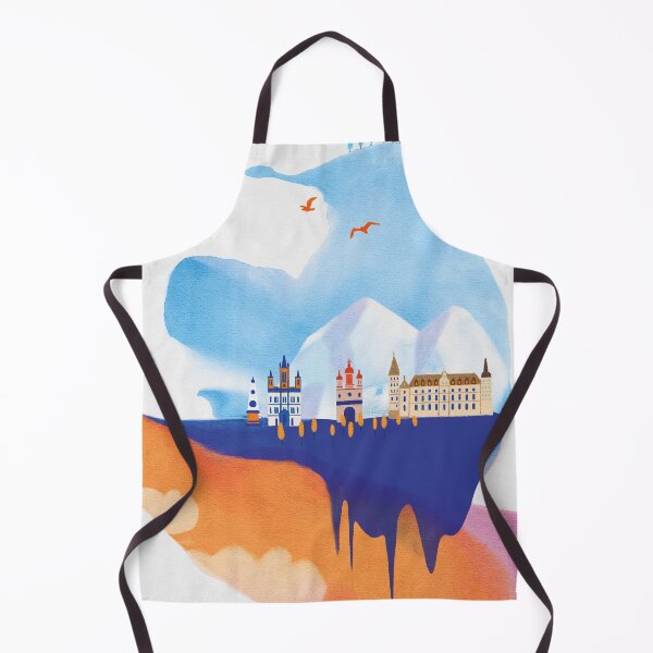 Artikelvorschau, Wiesbaden germany watercolor mix entworfen und verkauft von soartshop.