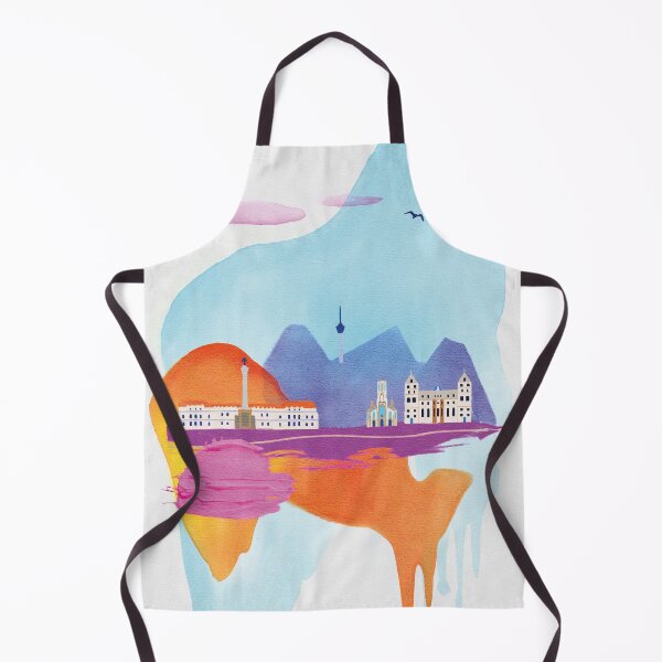Item preview, Stuttgart Germany watercolor mix designed and sold by soartshop.