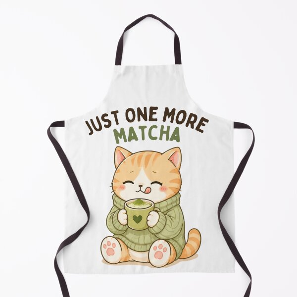 Item preview, Just One More Matcha Cat | Cute Kawaii Aesthetic | Funny Cozy Mood Design designed and sold by The Mood Index.