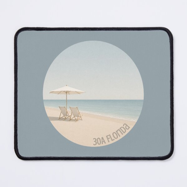Item preview, 30A Florida Beach Minimal Illustration | Quiet Luxury Coastal Aesthetic designed and sold by SimplyJasper.