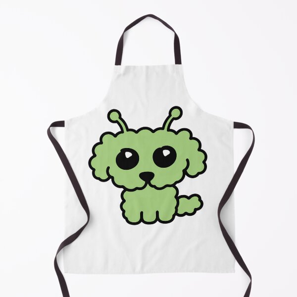 Item preview, Space Alien Toypoodle Sticker | Cute Dog in Galaxy Astronaut designed and sold by PawsInBloom.