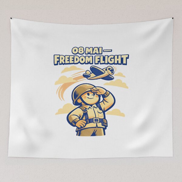 Item preview, Freedom Flight – May 8, 1945 designed and sold by LuveraxArt.