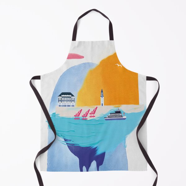 Item preview, Kiel, Germany, watercolor mix designed and sold by soartshop.