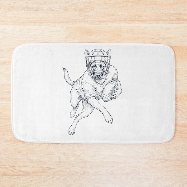 Item preview, Vintage Belgian Malinois Playing American Football Player Dog Lover designed and sold by TerryConnells.