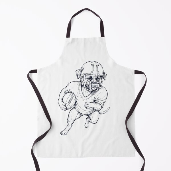 Item preview, Vintage Boxer Dog Playing American Football Player Dog Lover designed and sold by TerryConnells.