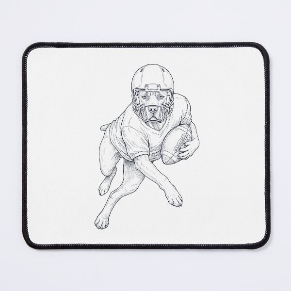Item preview, Vintage Cane Corso Playing American Football Player Dog Lover designed and sold by TerryConnells.