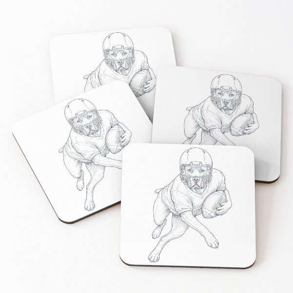 Item preview, Vintage Cane Corso Playing American Football Player Dog Lover designed and sold by TerryConnells.