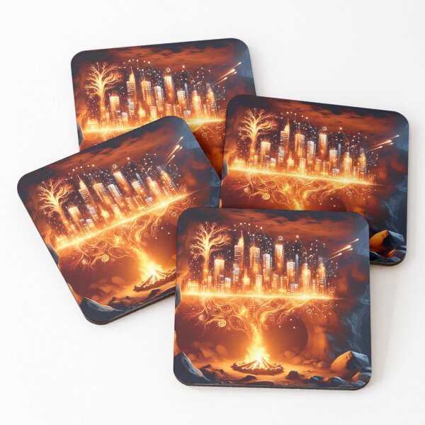 Item preview, It all Started with Fire, Ai Generated Art designed and sold by ACC .