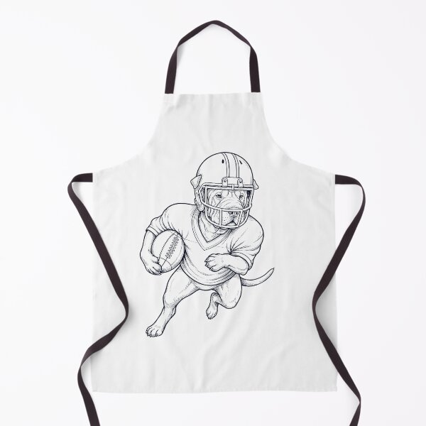Item preview, Vintage Chinese Shar Pei Playing American Football Player Dog Lover designed and sold by TerryConnells.
