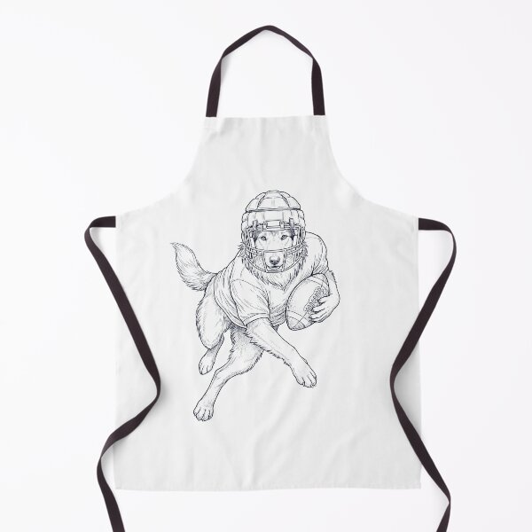 Item preview, Vintage Collie Playing American Football Player Dog Lover designed and sold by TerryConnells.