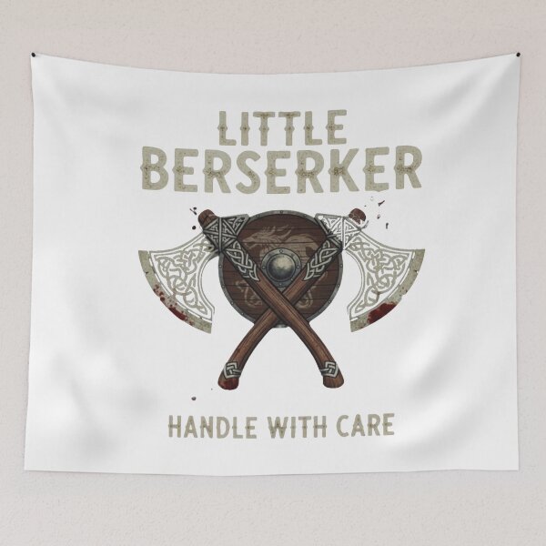 Item preview, Little Berserker - Handle With Care designed and sold by MaliceInWonderland.