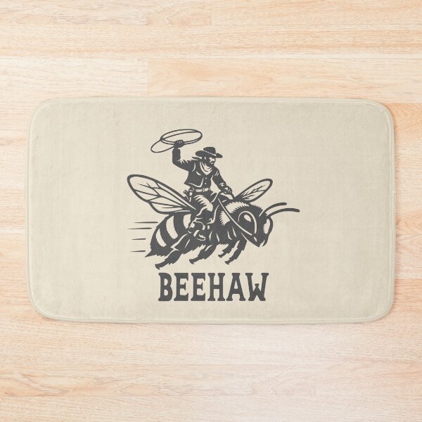 Item preview, BEEHAW Beekeeper Honey Bees Howdy Western Design designed and sold by Colorfulman.