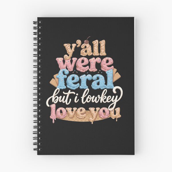 Item preview, Funny Teacher Shirt Y'all were Feral But I Lowkey Love You designed and sold by rachid-elmesafy.