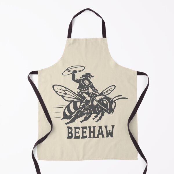 Item preview, BEEHAW Beekeeper Honey Bees Howdy Western Design designed and sold by Colorfulman.