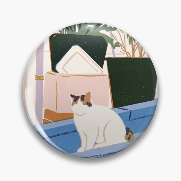 Item preview, Korea cat illustration - Travels collection designed and sold by DANE_Projects.