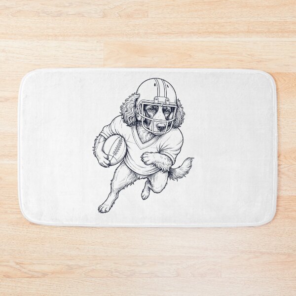 Item preview, Vintage English Springer Spaniel Playing American Football Player Dog Lover designed and sold by TerryConnells.