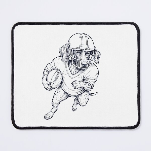 Item preview, Vintage German Shorthaired Pointer Playing American Football Player Dog Lover designed and sold by TerryConnells.