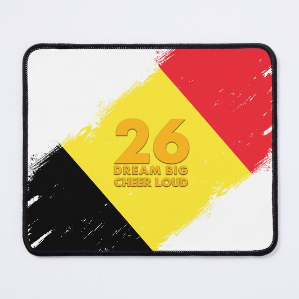 Item preview, Belgium Football 2026 Dream Big Cheer Loud designed and sold by BananaPrint.
