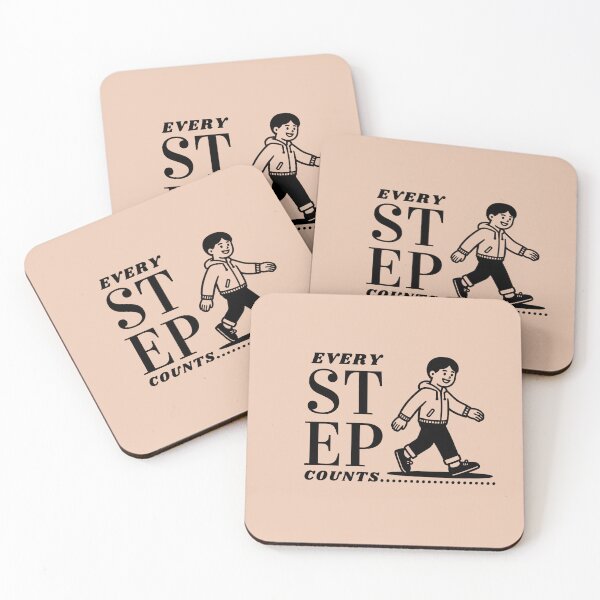 Item preview, Every Step Counts - Minimalist Progress Design with Elements designed and sold by Zee Choice.