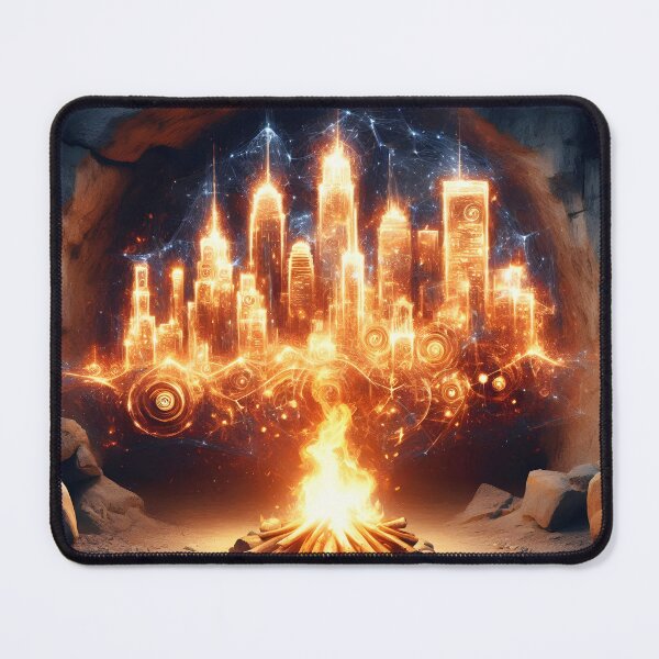 Item preview, It all Started with Fire, Ai Generated Art designed and sold by ACC .