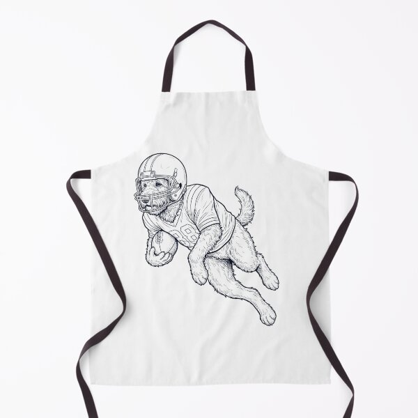 Item preview, Vintage Goldendoodle Playing American Football Player Dog Lover designed and sold by TerryConnells.