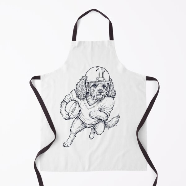 Item preview, Vintage Havanese Playing American Football Player Dog Lover designed and sold by TerryConnells.