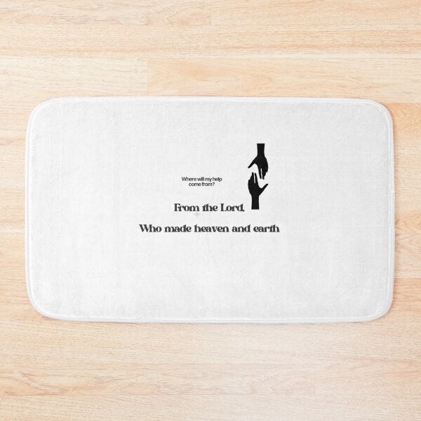 Item preview, Where Does My Help Come From? – Psalm 121:1-2 Bible Verse Sticker designed and sold by InfiniteTribute.