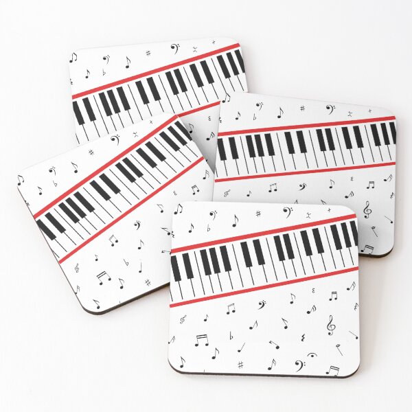 Item preview, Diagonal Piano Keys Music Design designed and sold by mmhmerch.