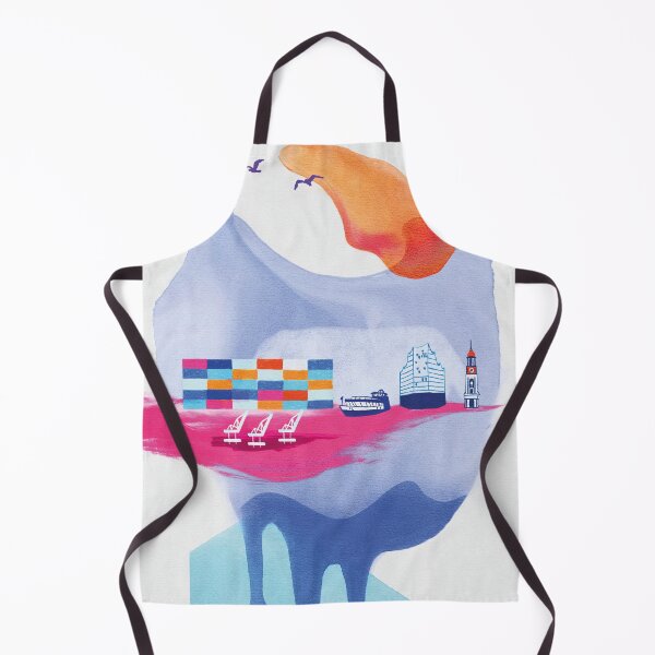 Item preview, Hamburg Germany watercolor mix designed and sold by soartshop.