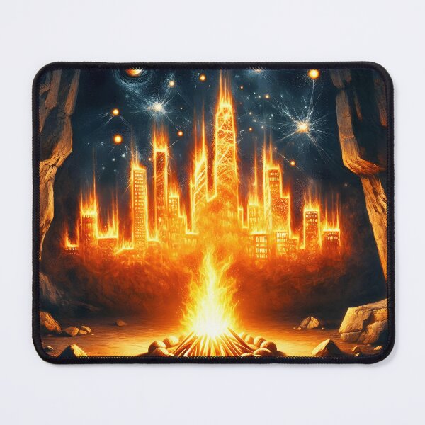 Item preview, It all Started with Fire, Ai Generated Art designed and sold by ACC .