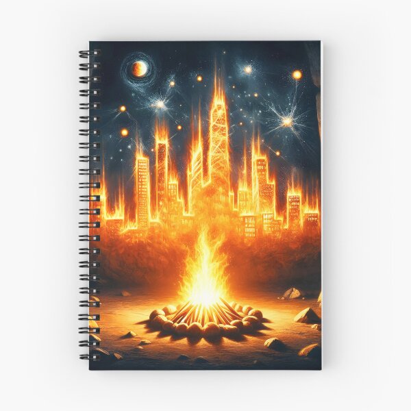 Item preview, It all Started with Fire, Ai Generated Art designed and sold by ACC .