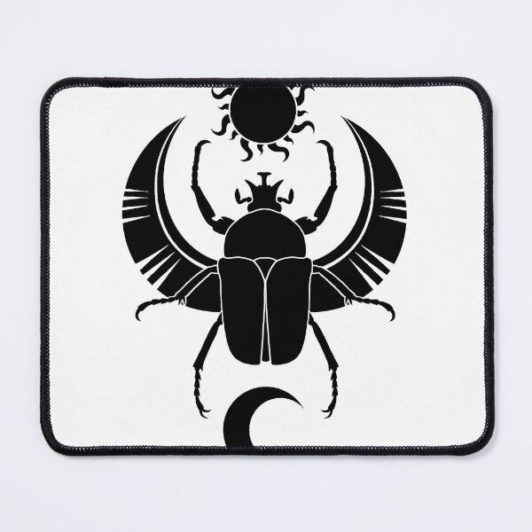 Item preview, Scarab Beetle Bold Silhouette designed and sold by Indigo Magnet Co.