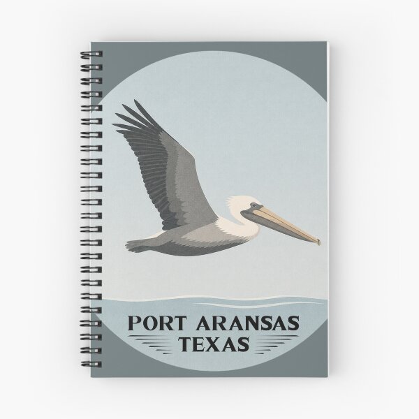 Item preview, Port Aransas Texas Pelican Illustration | Coastal Minimal Beach Art designed and sold by SimplyJasper.