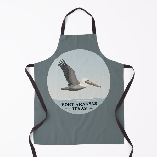 Item preview, Port Aransas Texas Pelican Illustration | Coastal Minimal Beach Art designed and sold by SimplyJasper.