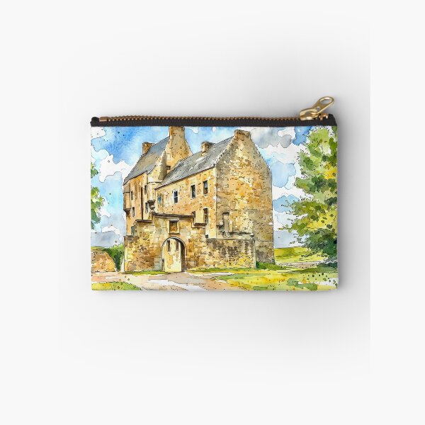 Item preview, Watercolour illustration of Midhope Castle (Lallybroch), South Queensferry, Scotland designed and sold by davidelder.