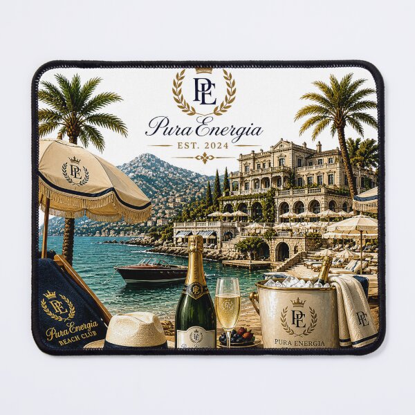 Item preview, Beach Club Elite Society T-Shirt – Luxury PuraEnergia Summer Design designed and sold by Puraenergia Stickers.