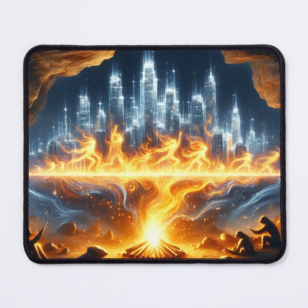 Item preview, It all Started with Fire, Ai Generated Art designed and sold by ACC .
