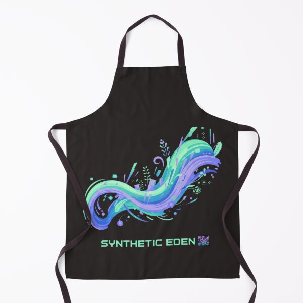 Item preview, Synthetic Eden Abstract Art Shirt – Futuristic Aesthetic Graphic Tee designed and sold by EiraFattah.