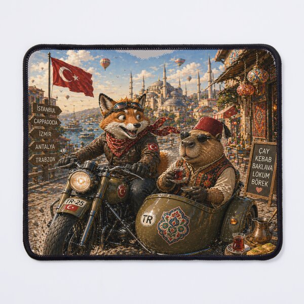 Item preview, Capybara Grand Circuit - Turkey designed and sold by NAJURE.